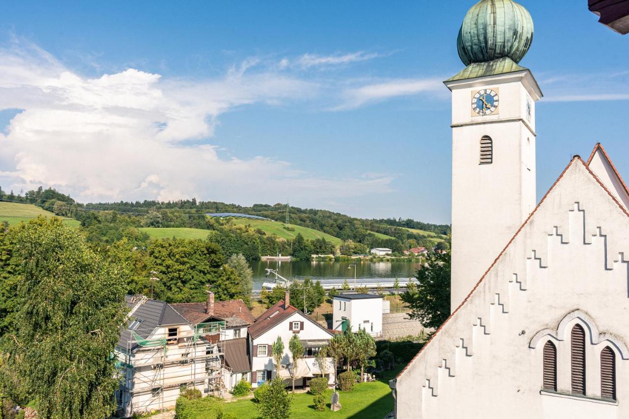 Crest - Riverside Lofts Mit Parken I Balkon I Kueche I Regendusche Passau Dış mekan fotoğraf